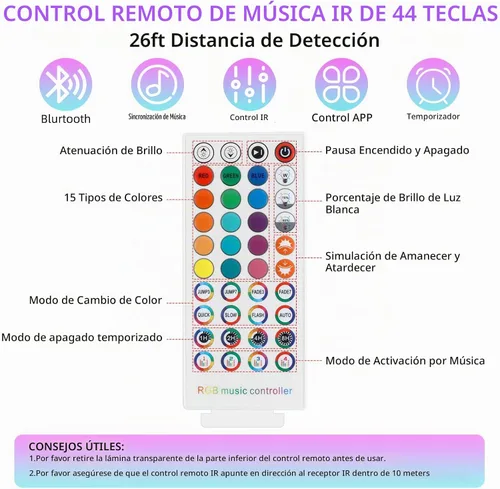 Vista 2 de RGBZONE Smart Bluetooth RGB LED Controlador para 4-PIN 5050/3528 Tira de luces