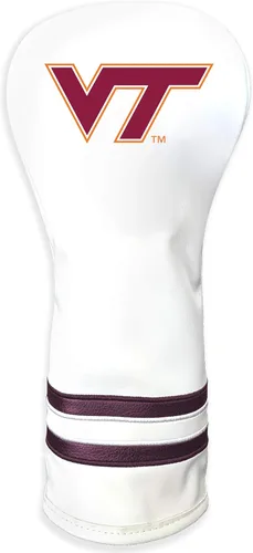 Vista 29 de Team Golf NCAA Funda para Cabeza de Palo de Golf Fairway Vintage Blanca, Diseño que se Ajusta a la Forma, Diseño Retro