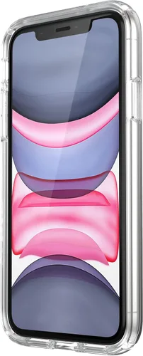 Vista 4 de Speck Gemshell - Carcasa protectora para iPhone 11/XR, absorbente de golpes, cristal transparente