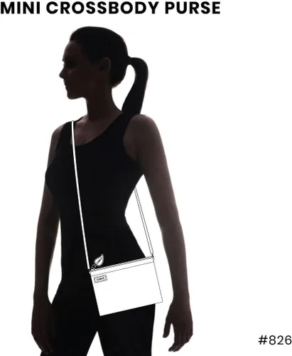 Vista 21 de CHALA Mini bandolera/bolso con correa convertible elegante, compacto, versátil