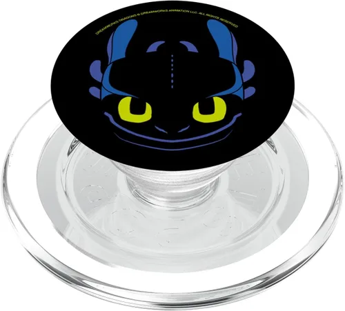 Vista 8 de DreamWorks Dragons Disfraz de Furia Nocturna sin dientes PopSockets Standard PopGrip