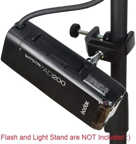 Vista 8 de Godox EC200 200W Extensión Flash Head con 2M largo extender cable para Godox AD200 AD200 Pro Speedlite