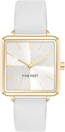 Vista 6 de Nine West - Reloj con correa para mujer Negro/Dorado