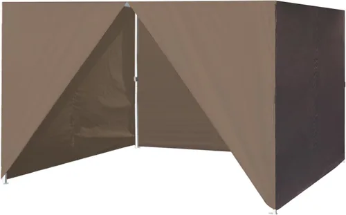 Vista 56 de Eurmax USA - Kit de paredes con cierre completo para toldo desplegable de 8x8 pies, solo 4 paredes (verde bosque)