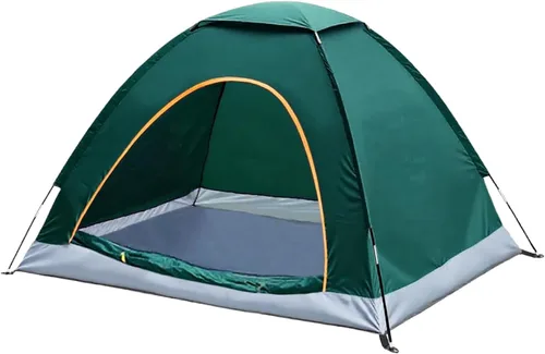 Vista 3 de Tienda de campaña para camping - Tienda de campaña ligera para mochileros con mosca de lluvia, impermeable y resistente al viento, fácil