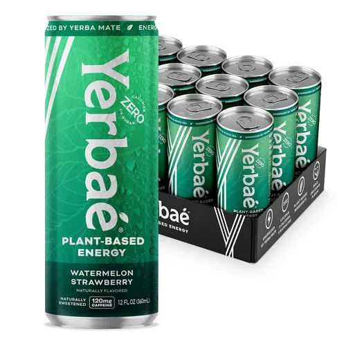 Vista 23 de Yerbae - Agua espumosa mejorada (12 unidades) Energy Yerba Mate 340 ml, lata