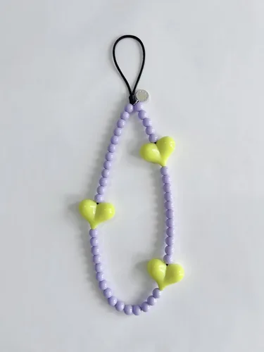 Vista 12 de Drawwind Correa con cuentas para teléfono con pulsera universal, cordón para teléfono celular lindo, pulsera de muñeca con cuentas, cadena de hilo