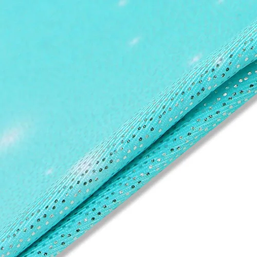 Vista 5 de HOZIY Leotardos de gimnasia para niñas y niños, cinta de copo de nieve, azul, morado, rosa intenso brillante, Rosa encendido