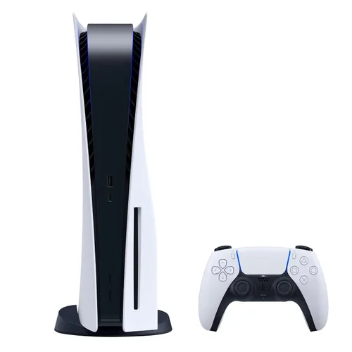 Vista 2 de Playstation 5 Disc Version PS5 Gaming Console God of War Ragnarok Bundle - 16GB GDDR6 Memory, 825GB SSD, 4K Blu-ray player, WiFi 6, Bluetooth 5.1