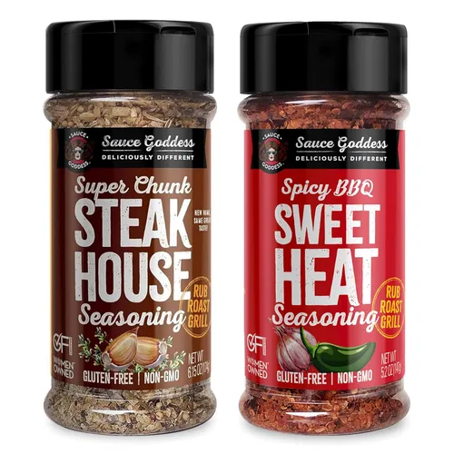 Vista 18 de Sauce Goddess Big Tom's Especias para Frotar y Salmuera para Asar Pavo - Sin Gluten, Condimentos y Especias para Cocinar Pavo y Condimentos