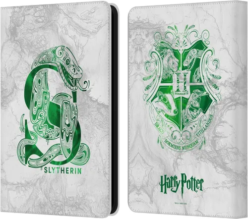 Vista 26 de Head Case Designs Funda de piel con licencia oficial de Harry Potter Gryffindor Aguamenti Deathly Hallows IX compatible con Kindle Paperwhite 1/2/3