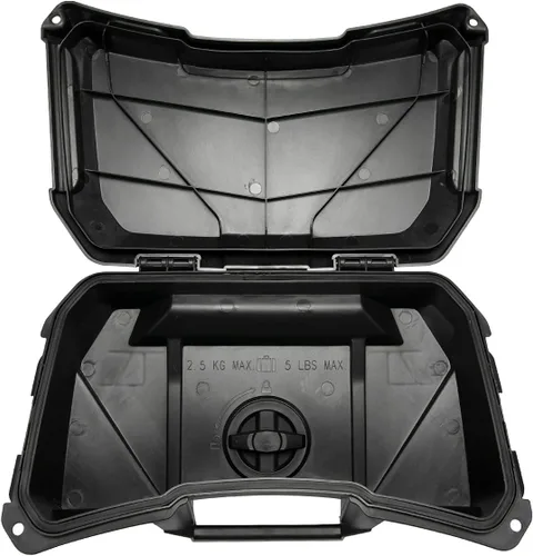 Vista 6 de A & UTV PRO - Caja de carga de almacenamiento para asiento ATV Outlander, A & UTV PRO de 2 galones (7.5 litros), caja de almacenamiento de asiento
