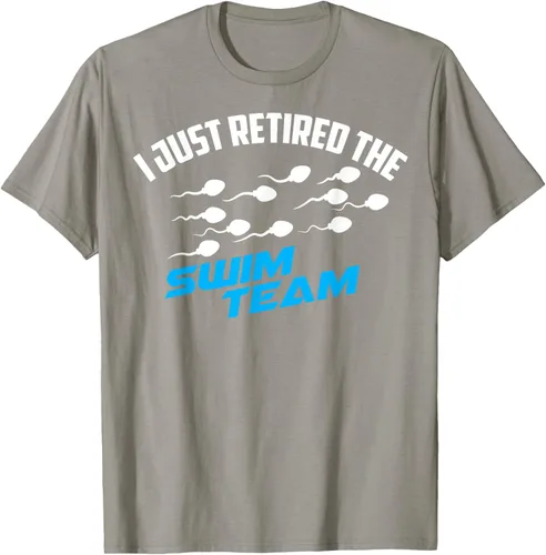 Vista 5 de Lindo Vasectomía I Just Retired The Swim Team Shirt Divertido regalo