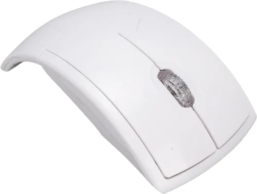 Vista 14 de XUMIUZIY Ratón inalámbrico plegable, mouse ergonómico portátil de 2.4 G con apagado magnético, para computadora portátil (morado)