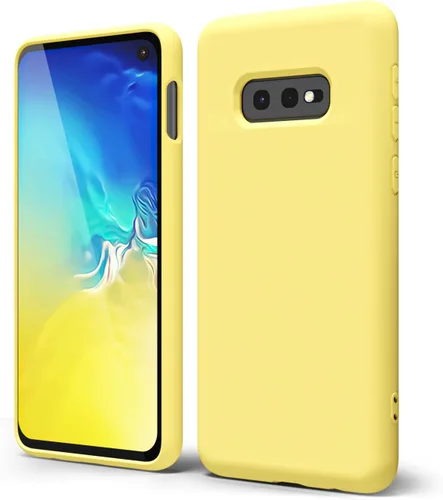Vista 342 de oakxco Funda para teléfono Samsung Galaxy S8 de silicona líquida, delgada y fina de gel de goma suave TPU cubierta protectora simple llana