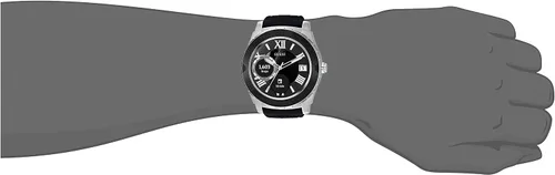 Vista 3 de GUESS - Reloj inteligente de silicona para hombre, acero inoxidable, con pantalla táctil