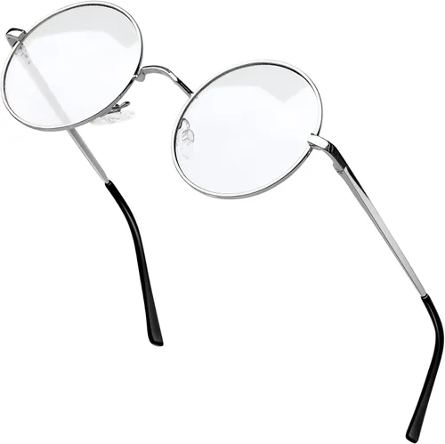 Vista 15 de KANASTAL Gafas de sol redondas polarizadas para mujeres y hombres, estilo hippie con protección UV400