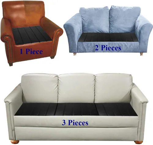 Vista 6 de Soporte de sofá hundido debajo del cojín, protector de asiento plegable para sofá (21 x 16 pulgadas)