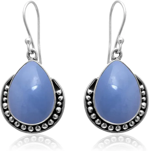 Vista 42 de Veracity Jewelry - Aretes de plata de ley con piedras preciosas para mujeres y niñas, regalo para su cumpleaños, aniversario, esposa, mamá, novia