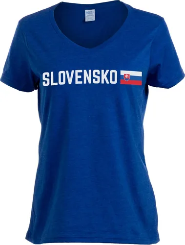 Vista 9 de Nations of the World - Camiseta con cuello en V para mujer