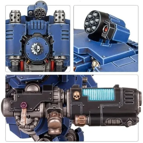 Vista 4 de Games Workshop 99120101191" S/M Primaris Redemptor Dreadnought Kit de plástico, 2 jugadores
