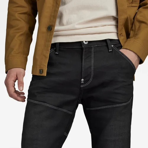 Vista 5 de G-STAR RAW Men's 5620 3D Zip Knee Skinny Fit Jeans