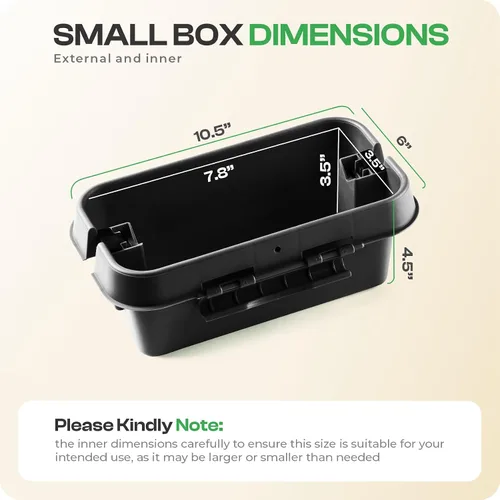 Vista 3 de SockitBoX Caja Eléctrica Original para Exteriores Impermeable - Pequeña Cubierta de Cable de Extensión para Exteriores con 6 Entradas de Cable