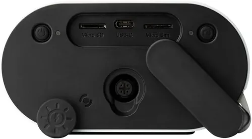 Vista 3 de Enlaps Tikee mini+ - Cámara inteligente autónoma Timelapse de 12 MP 4K, gran angular de 120°, WiFi 4G/LTE, monitoreo remoto, IP66, ideal