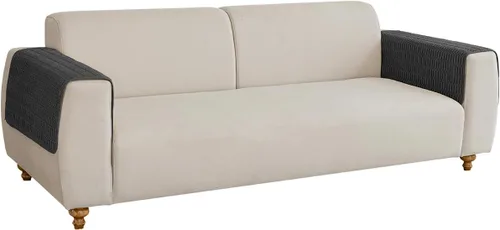 Vista 2 de Muamar Fundas para brazos de silla, fundas antideslizantes para brazos de sofá, fundas para reposabrazos de sofá, fundas para muebles, juego de 2