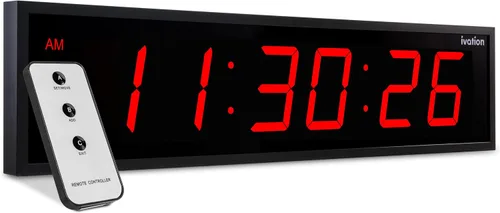 Vista 10 de Ivation, 0136BLU, enorme reloj digital LED, dispositivo electrónico de referencia