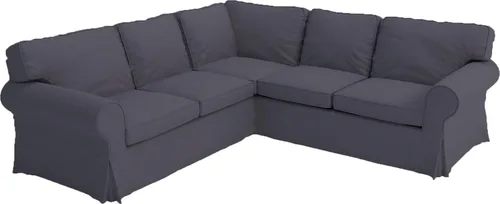 Vista 13 de La funda de sofá de repuesto es compatible con el sofá IKEA de tres plazas o el sofá Ektorp de 3 plazas. Solo funda. Funda Ektorp