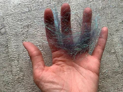 Vista 4 de Heidifeathers Angelina Fibres (verde oscuro)