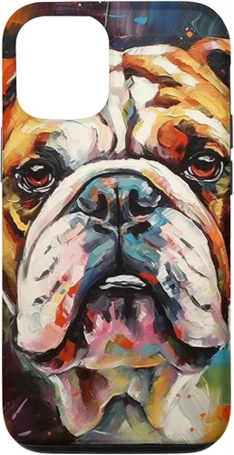Vista 27 de Funda para iPhone 14 Pro Max English Bulldog Pet Paw Men Women Dog Lover