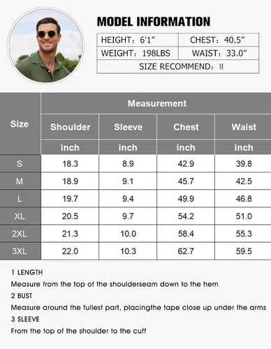 Vista 6 de COOFANDY Men's Linen Shirts Casual Button Down Short Sleeve Summer Beach Shirt Hawaiian Vacation Shirts