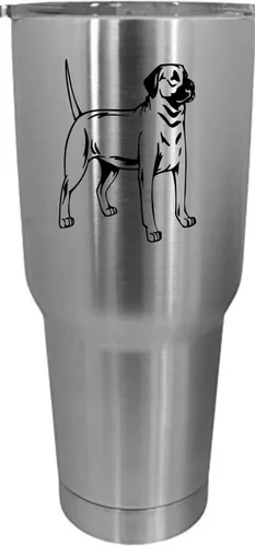 Vista 296 de Cairn Terrier - Vaso grabado con temática de perro, 30 onzas