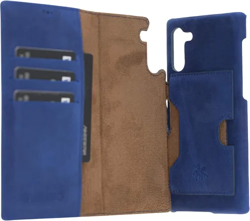 Vista 134 de Venito Florence - Funda de piel compatible con Samsung Galaxy S9, extra segura con bloqueo RFID, cartera desmontable para teléfono (gris decolorado)