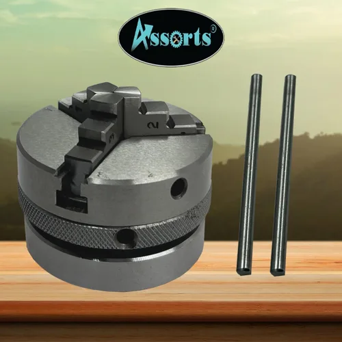 Vista 3 de Fresado de indexación de 4 "/ 100 mesa giratoria de precisión horizontal vertical con kit de abrazadera M6 adecuado y mandril pequeño