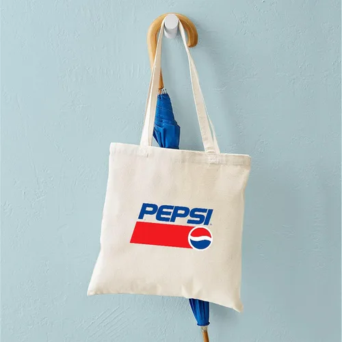 Vista 87 de CafePress Pepsi Tote Bag Bolsa de lona natural, bolsa de compras de tela, Caqui