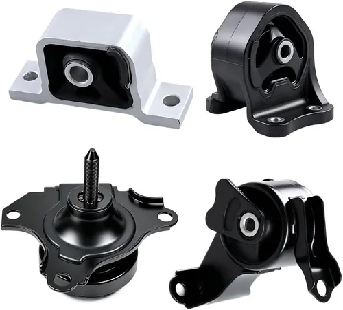 Vista 11 de Soporte de motor compatible con Fit Honda CR-V 1997 1998 1999 2000 2001 L4 2.0L, transmisión automática 5 piezas