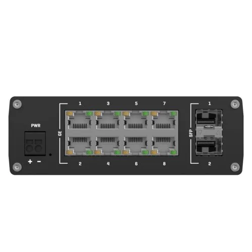 Vista 4 de Switch TSW210 8 puertos Ethernet 1Gbps +
