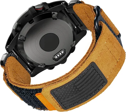 Vista 9 de Compatible con la Correa de Reloj Garmin, Correa Deportiva de Nylon Super Resistente con Diseño de Bucle Tejido, Banda de Reemplazo Dura