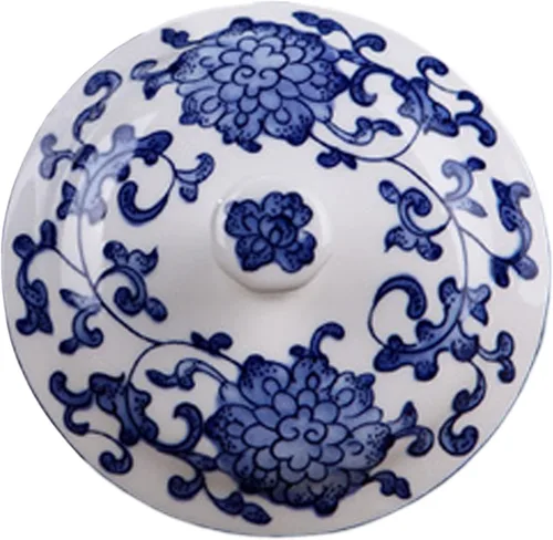 Vista 4 de Práctico sistema de elaboración de té chino gongfu en hebras y de café, para uso doméstico, en viajes y en la oficina, de porcelana de hueso, taza