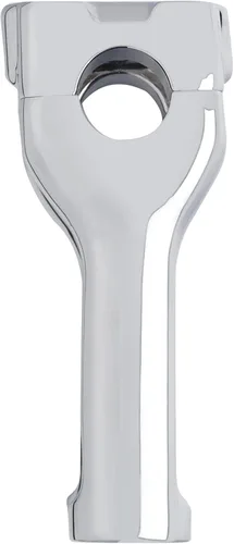 Vista 8 de TCT-MOTORPARTS Manillar de elevación cromado de 4" Compatible con manillar de 1" para Harley Dyna Low Rider Softail Deluxe 4" Riser Handlebar;Fit