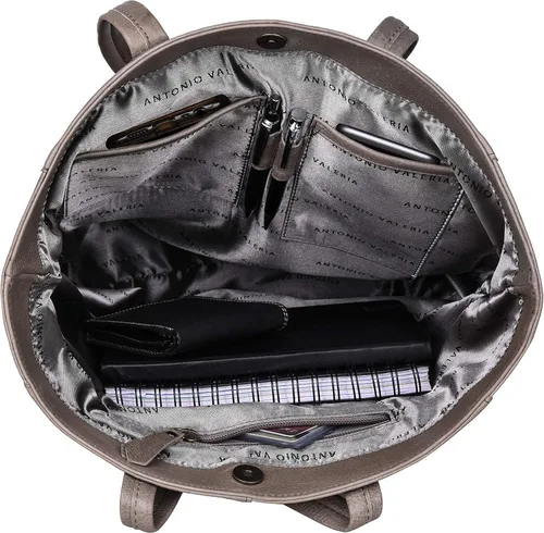 Vista 3 de ANTONIO VALERIA Ava Bolso de hombro con asa superior para mujer