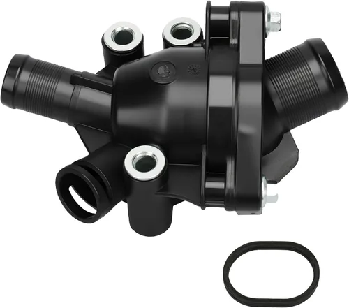 Vista 26 de Ensamble de carcasa de termostato IRONTEK con sensor 2L2Z8592AA para Ford Explorer 2002-2010, Explorer Sport Trac 2007-2010, para Mercury