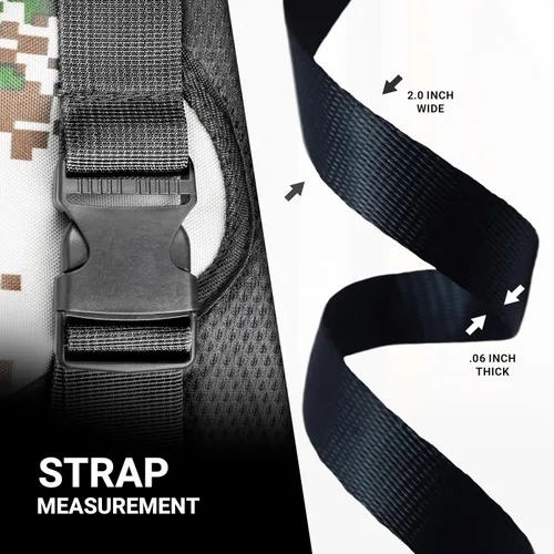 Vista 4 de Strapworks Correas de Polipropileno Resistente - Correas de Polipropileno de Servicio Pesado para Reparación de Equipos de Bricolaje al Aire Libre