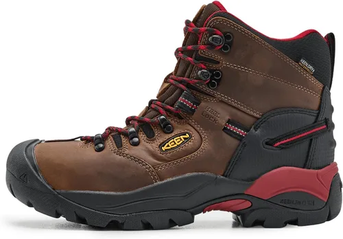 Vista 5 de KEEN Utility Pittsburgh Energy Botas de trabajo impermeables (punta de compensación) de 6 pulgadas para hombre