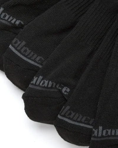 Vista 5 de New Balance Calcetines de compresión de arco atlético para hombre (paquete de 6)