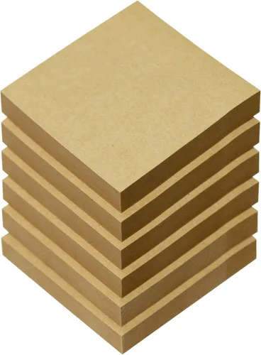 Vista 19 de Notas adhesivas de 3 x 3 pulgadas, 6 colores brillantes, 12 blocs de notas autoadhesivas, 100 hojas/bloc, total de 1200 hojas