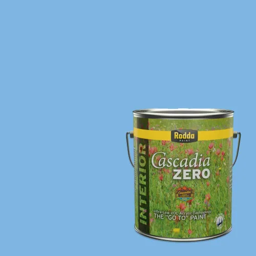 Vista 16 de Rodda Paint CASCADIA XL Pintura e imprimación satinada exterior en uno, cuarto de galón, Acapulco Dive